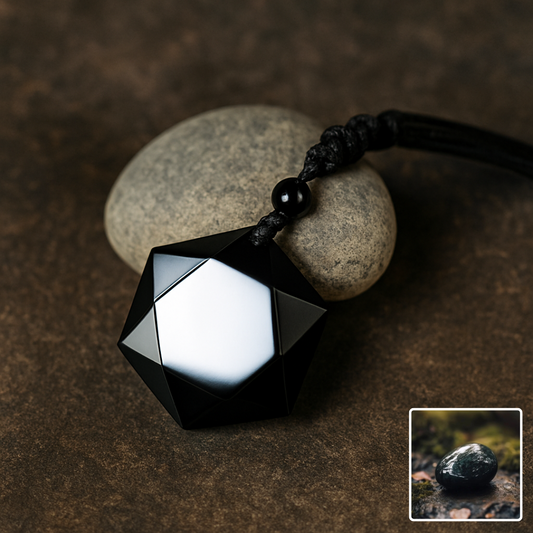 Sort Obsidian Talisman